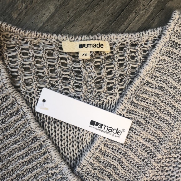 NWT LAmade Linen Sweater XS - Picture 3 of 6